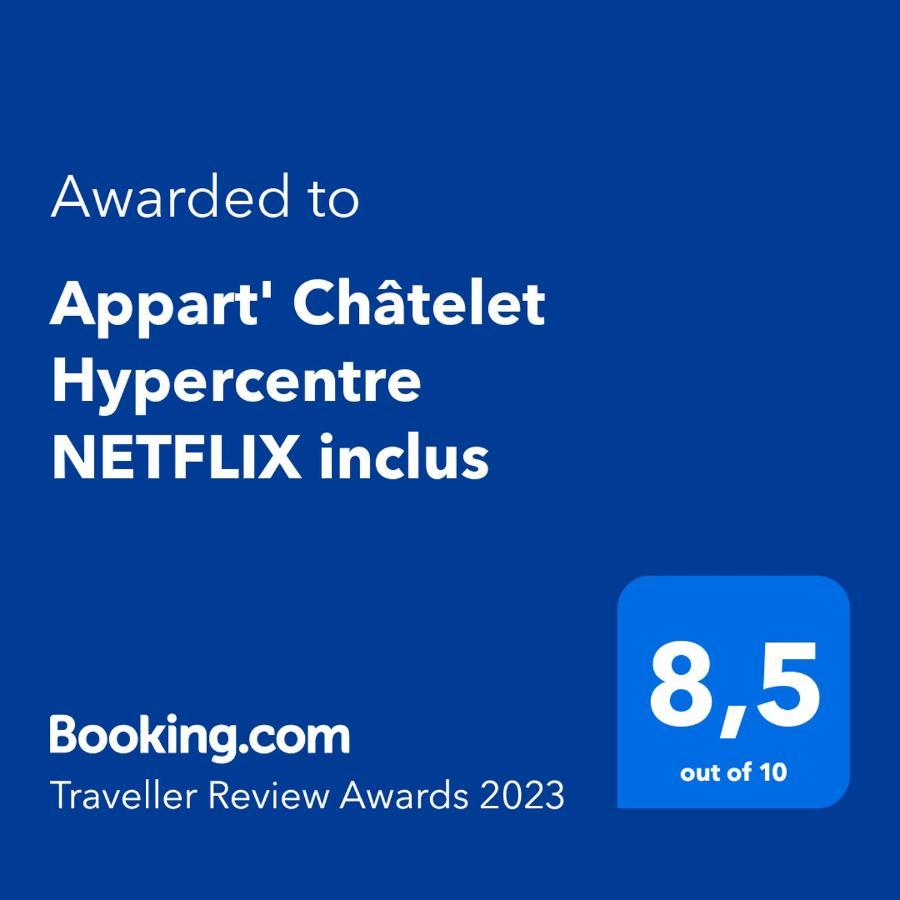 Appart' Chatelet Hypercentre Netflix Inclus Orleans Luaran gambar